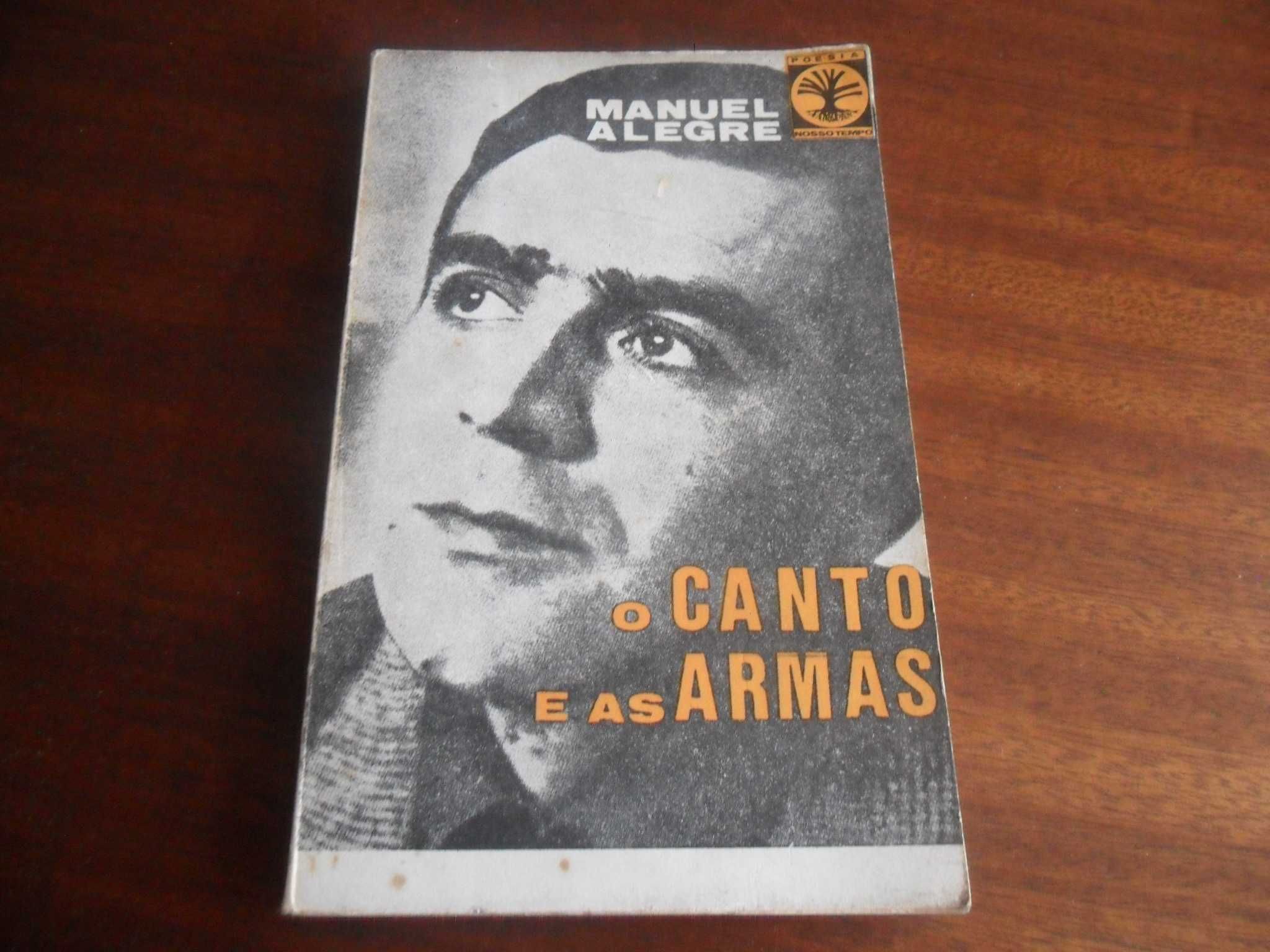 "O Canto e as Armas" de Manuel Alegre - 2ª Edição de 1970