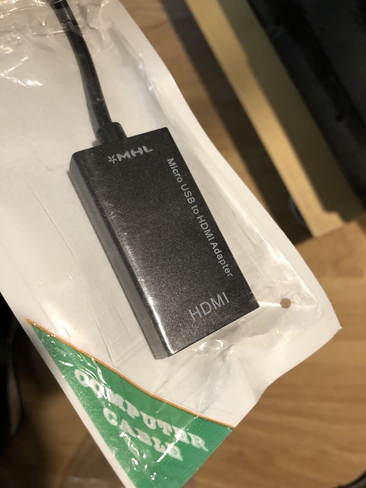 Apaptador Micro usb para HDMI (telemovel para hdmi samsung wiki xiaomi