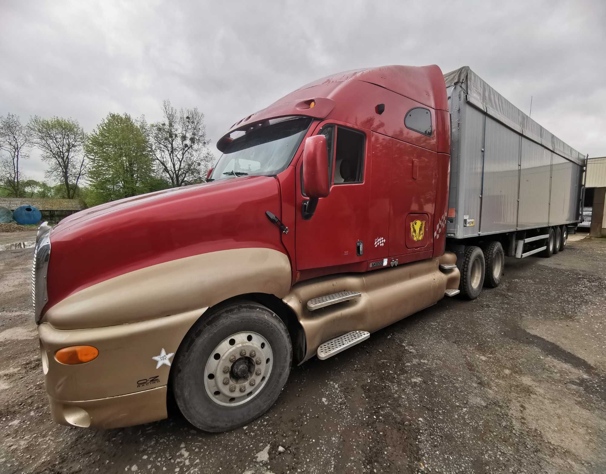 Kenworth T2000 щеповоз з рухомою підлогою