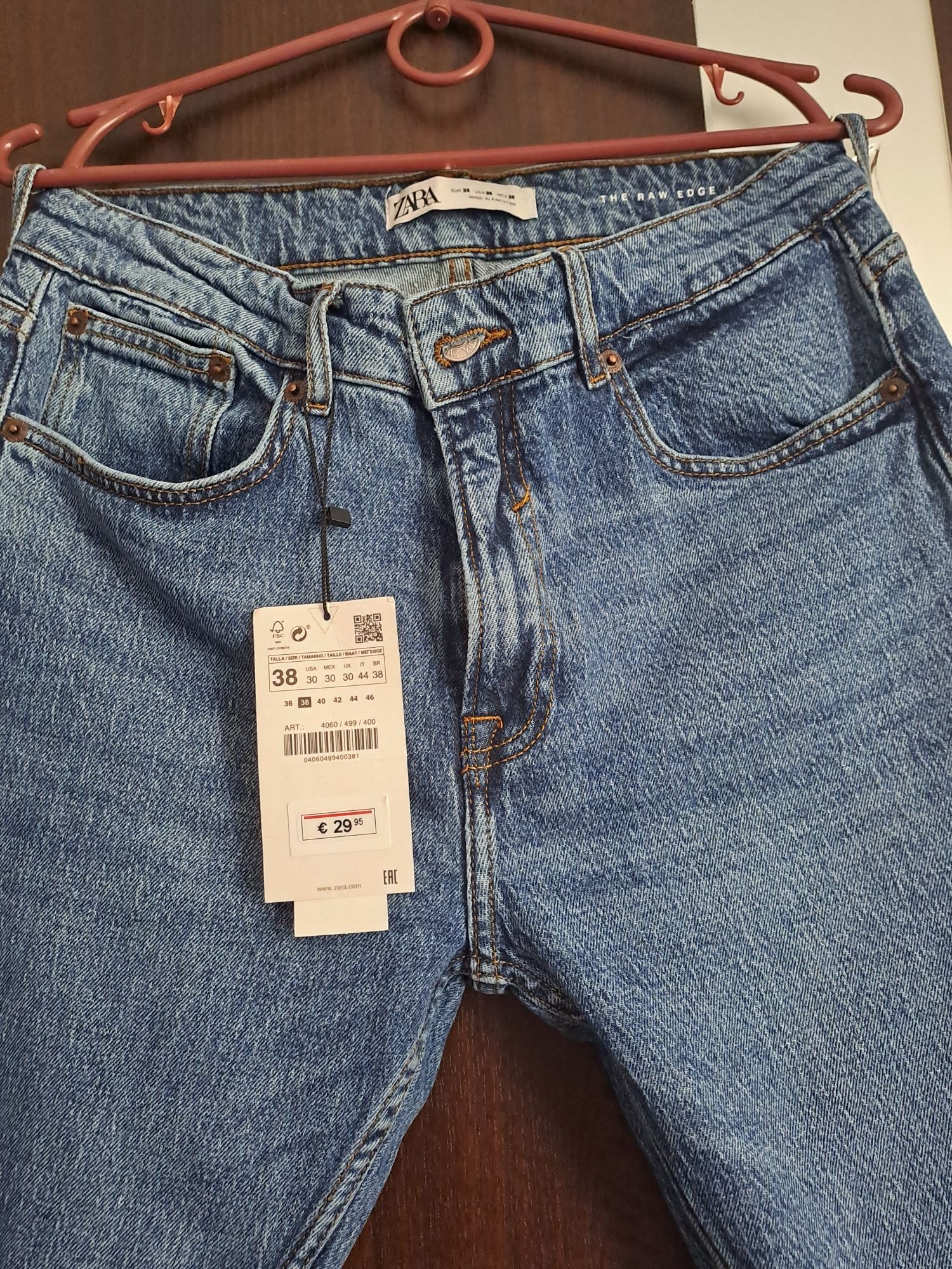 Zara мужские джинсы
