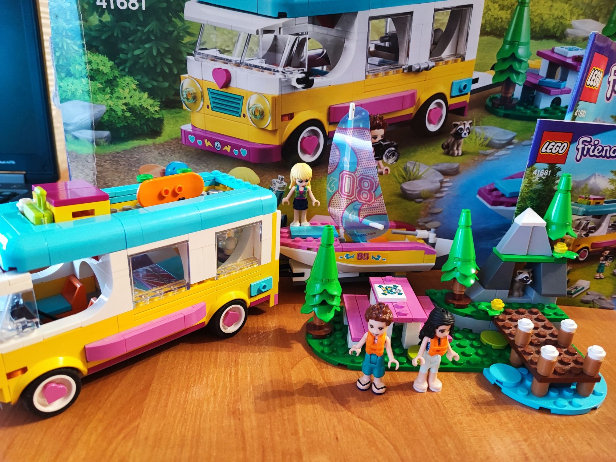 Лего Lego Friends лісовий будинок на колесах. Оригінал