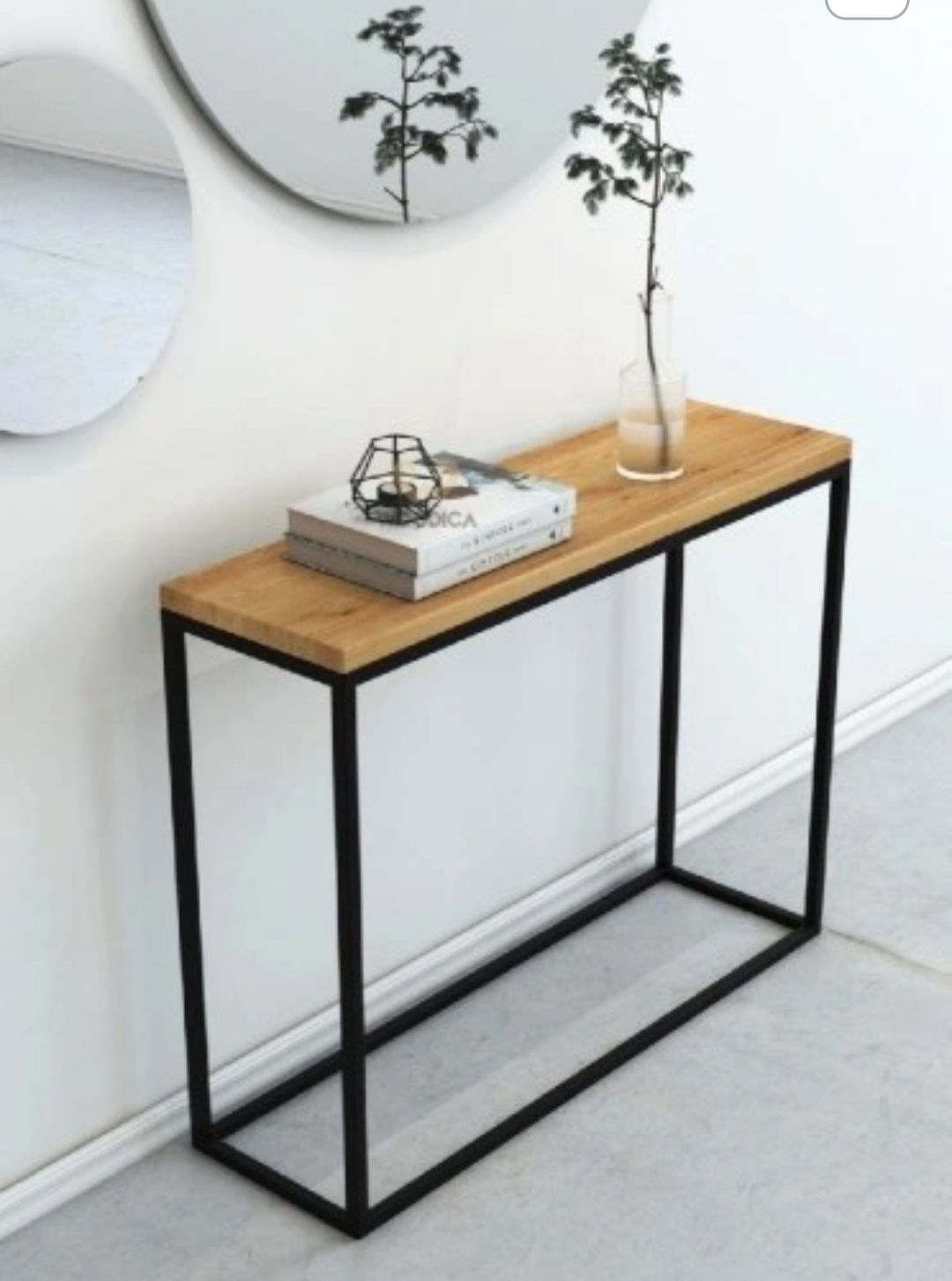 Konsola toaletka w stylu loft