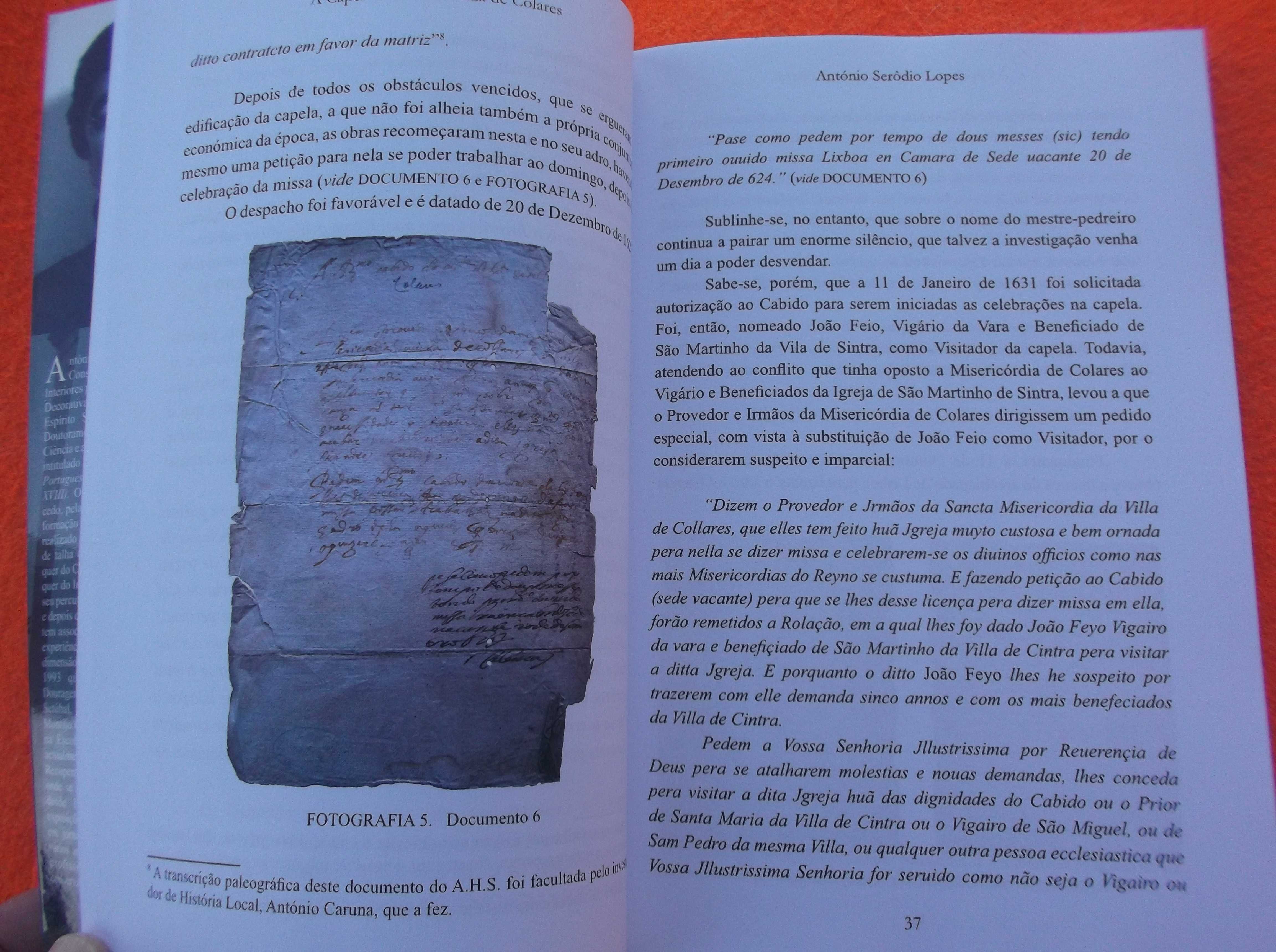 A Capela da Misericórdia de Colares - António Serôdio Lopes