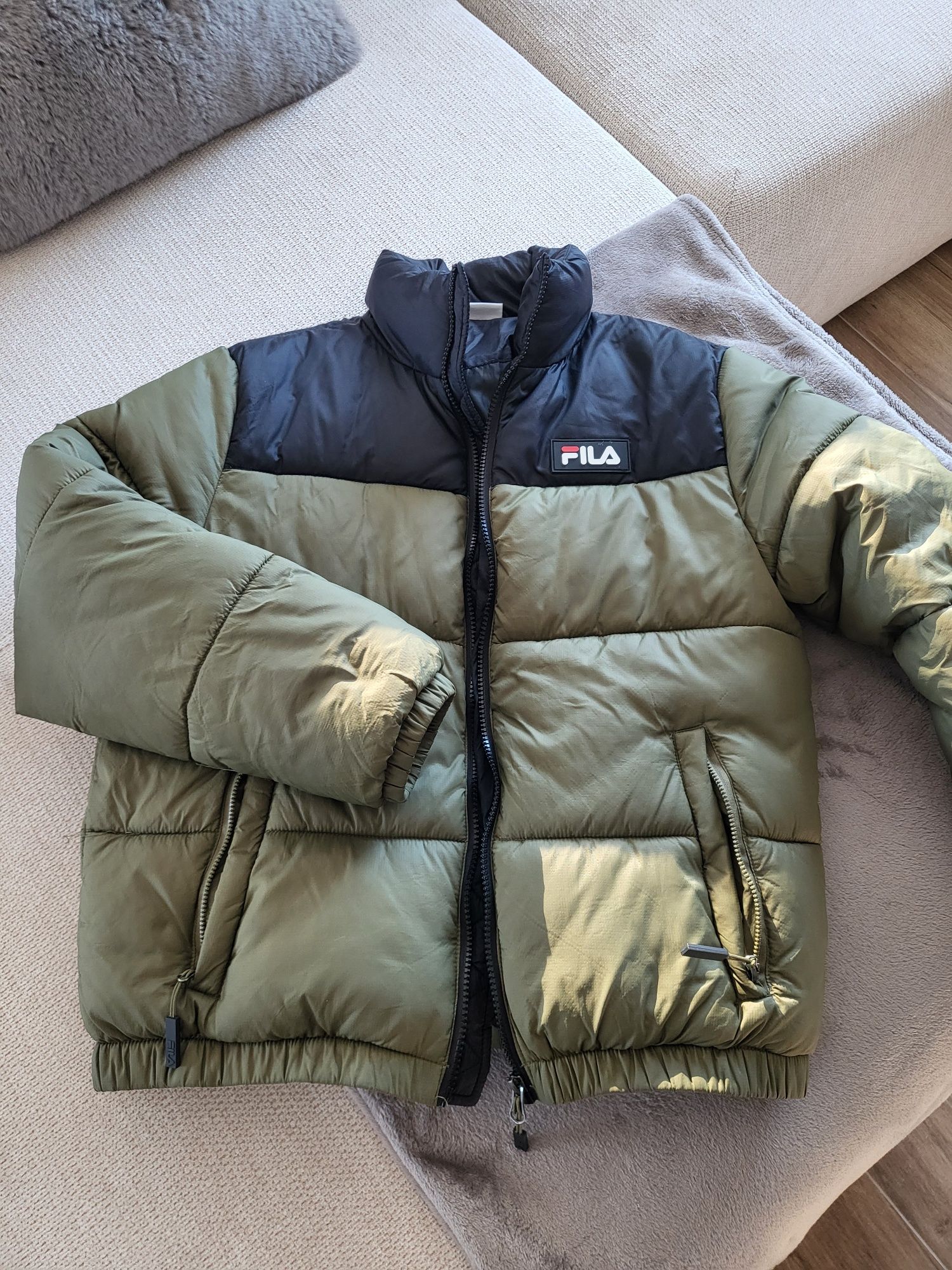 Puffer kurtka zimowa 158 Fila chłopiec