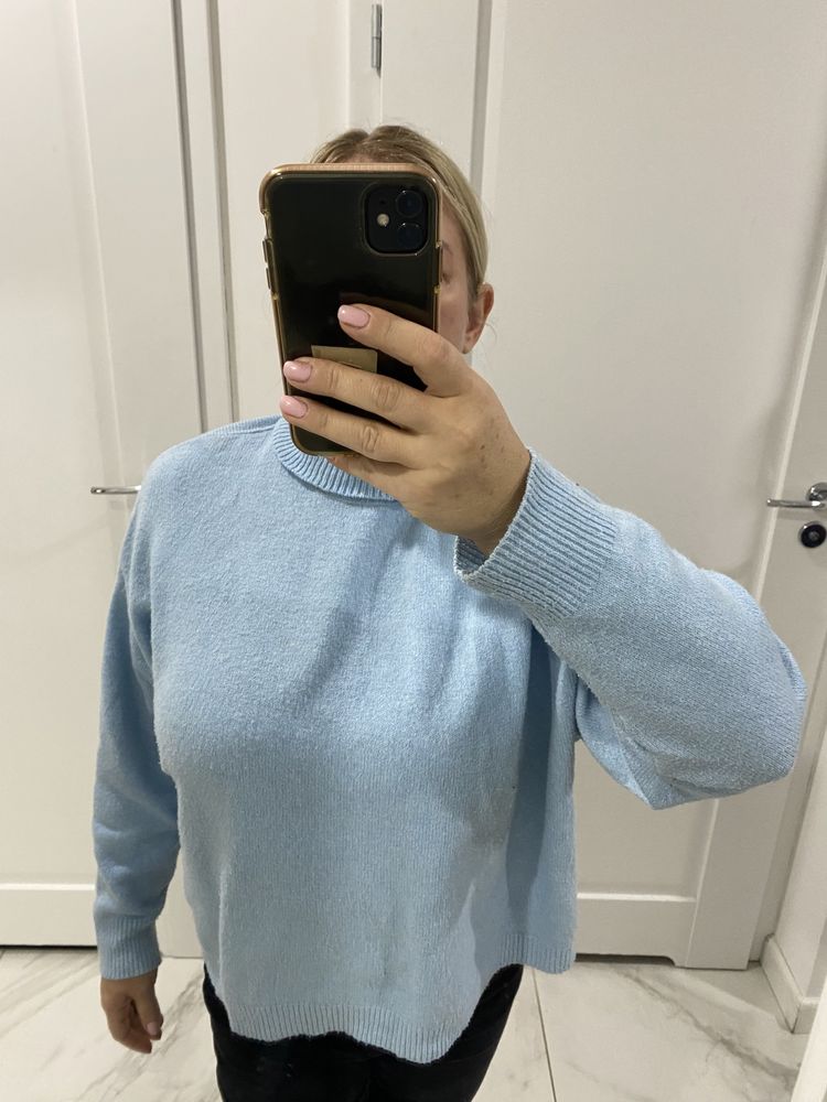 Sweter golf Tezenis baby blue