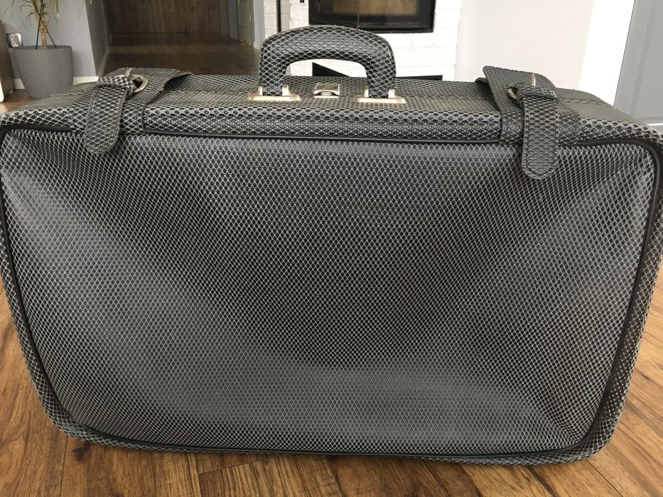 Duża Walizka szara PRL 50 zl stan idealny