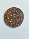 Moeda de X Reis 1734 D. João V