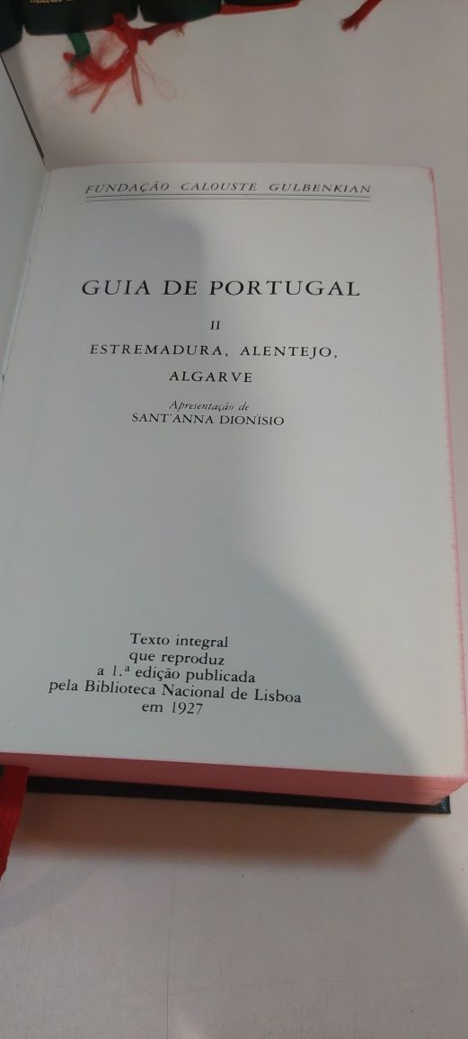 Guia de Portugal, Fundação Calouste Gulbenkian - Vários Tomos/Volumes