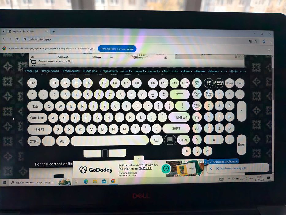 Геймерський ноутбук Dell G3 i5 8300 1050ti, 8+128gb ssd 512gb hdd
