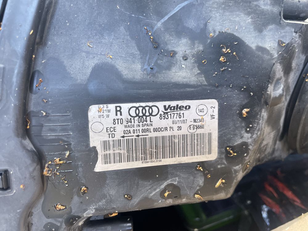Lampa prawa przód audi a5 8t