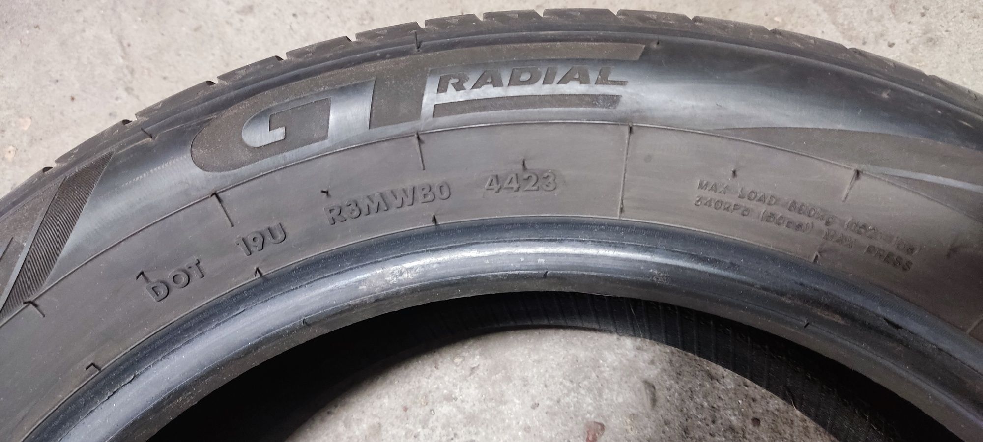 4x Opony letnie  205/55r17 Michelin 2021r, GTRadial 2023r