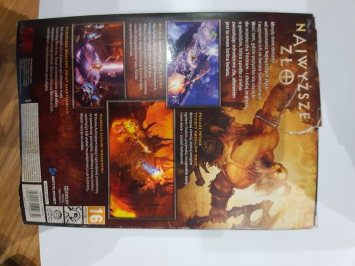 Diablo III DVD Blizard PC