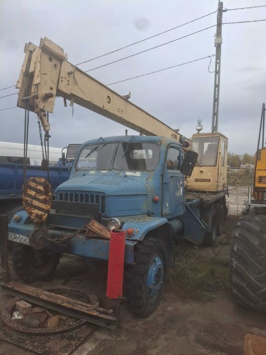 dźwig Praga 6x6 8T żuraw energetyki CKD AD 80