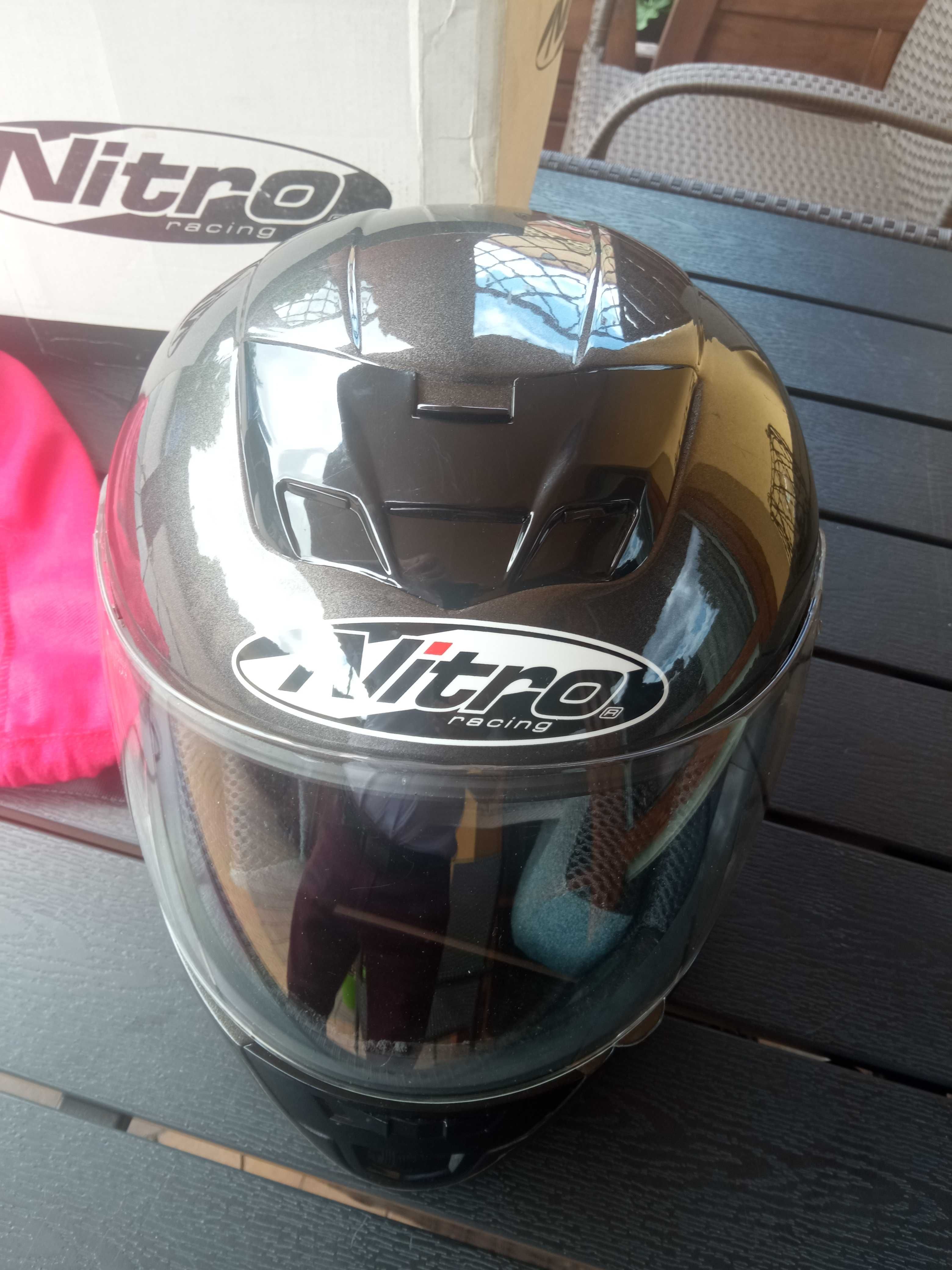 Kask motocyklowy rozmiar S