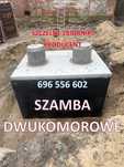 Zbiornik betonowy dwukomorowy 10m3 jednokomorowy