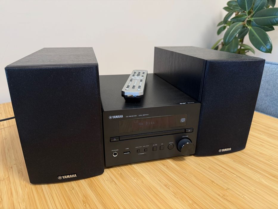 Mini wieża Yamaha Pianocraft CRX-B370D + głośnik 2x NS-BP102