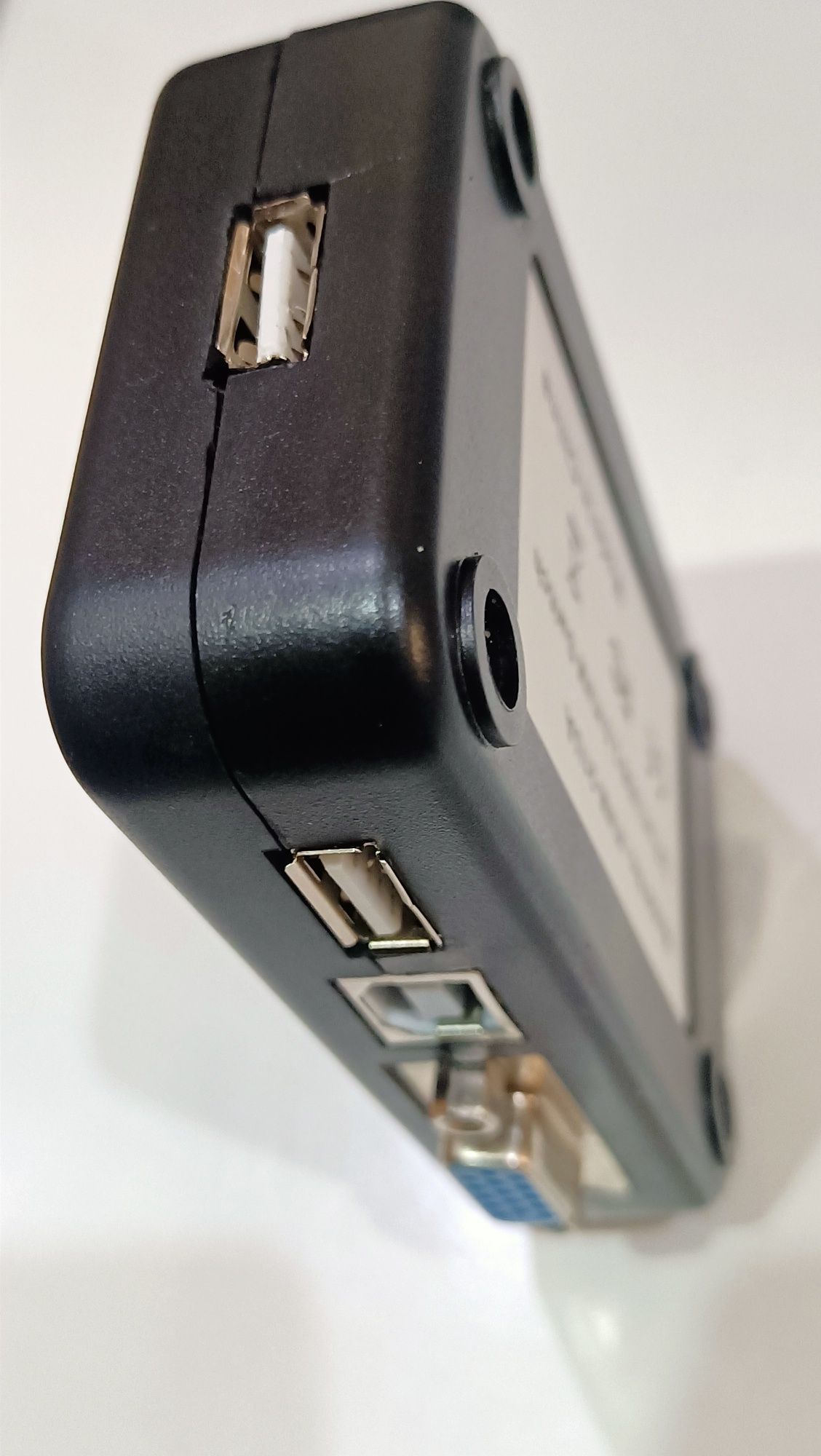 Caixa de Switch KVM VGA USB de 2 Portas p/Mauser, Teclado, Monitor.