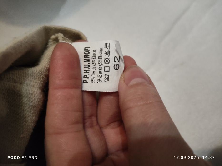 Zestaw bluza + spodnie r.62