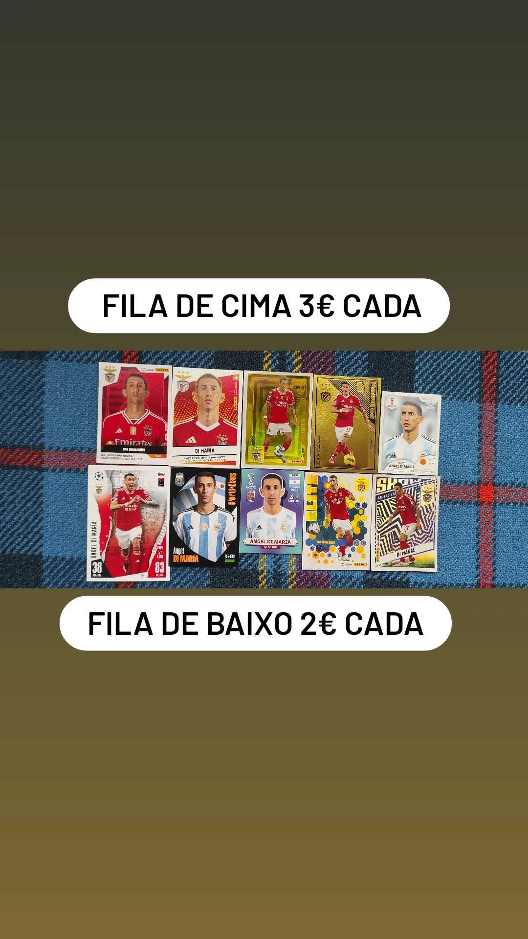 Lote de cromos Di Maria