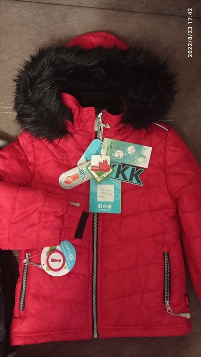 Зимний комплект для девочки  Nano 6 размер 116 122 126