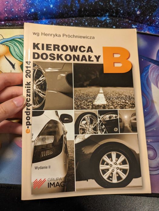 Książka do nauki jazdy samochodem kategorii B "Kierowca doskonały"
