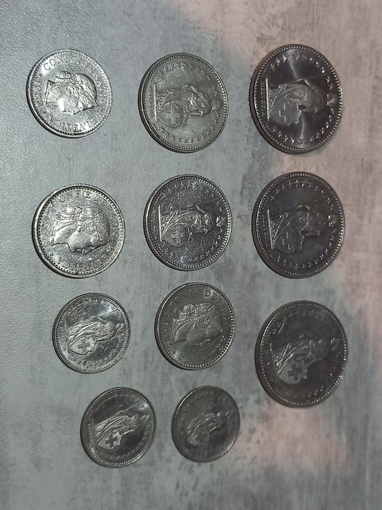 Монети Франки колекційні