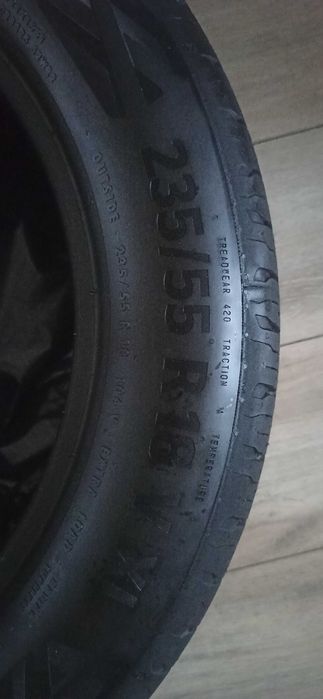 Opony letnie Continental 235/55 R 18, jak nowe!!!