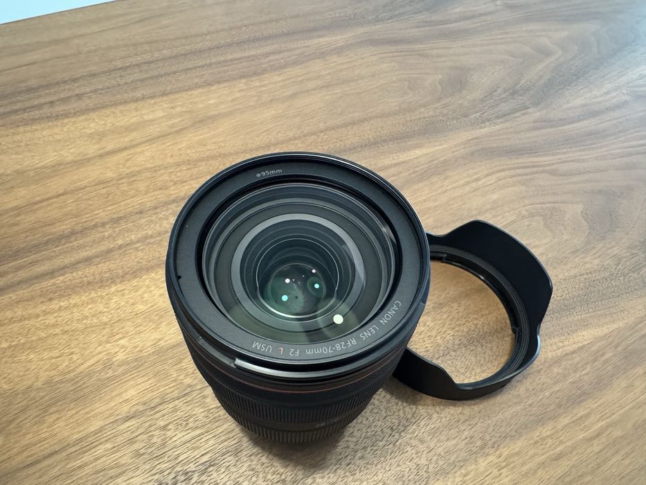 Canon R8 + Canon 28-70 + Canon 70-200 etc