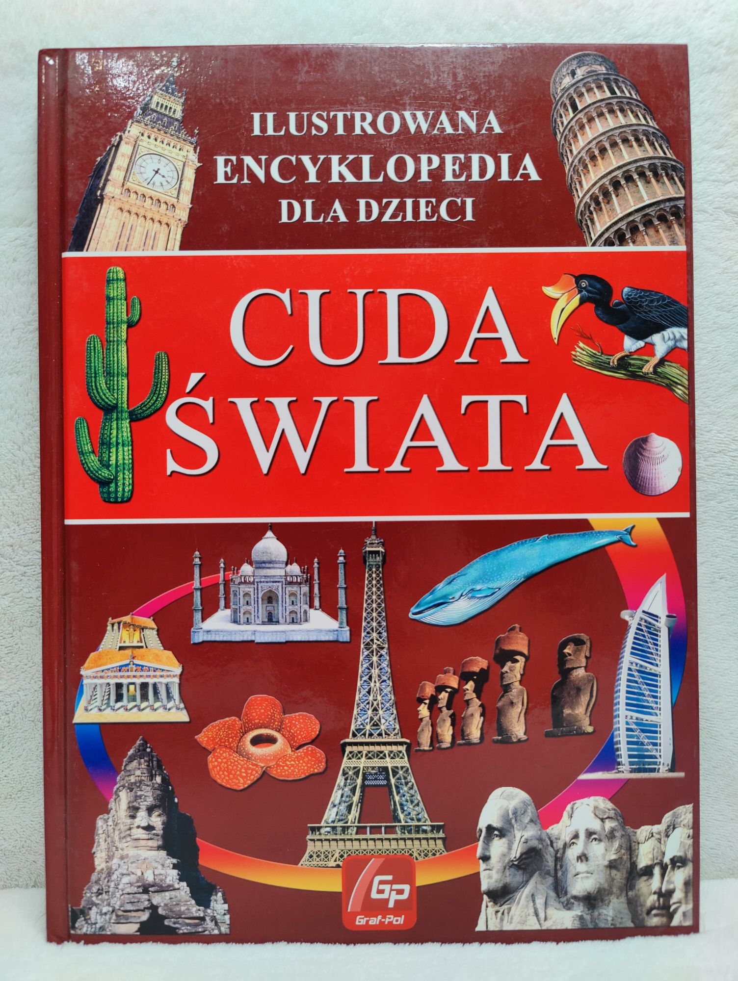 Książka ilustrowana encyklopedia dla dzieci - cuda świata