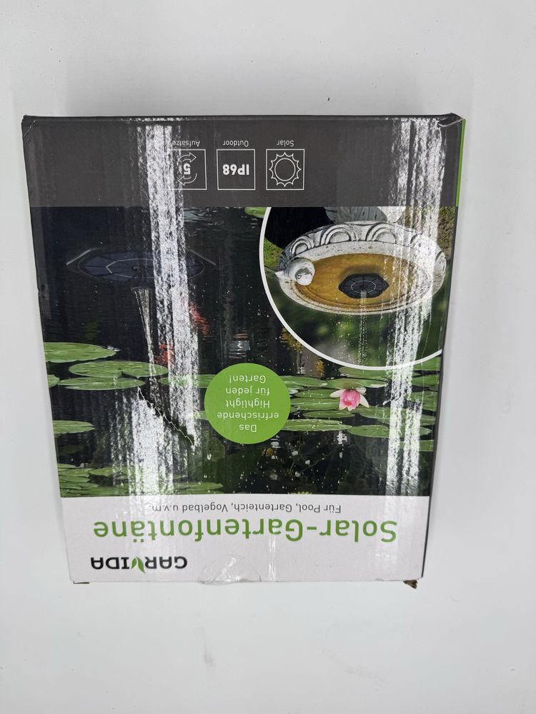 Solarna Pompa Oczka Wodnego Liść Fontanna 160l/h