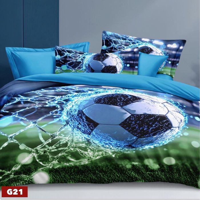 Pościel piłka nożna 160x200 football gwarncja wzoru