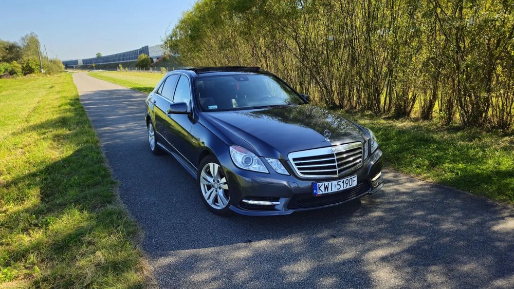 Mercedes-Benz Klasa E Mercedes E Klasa W212 • 3.0 CDI • Avangarde + AMG • Serwisowany