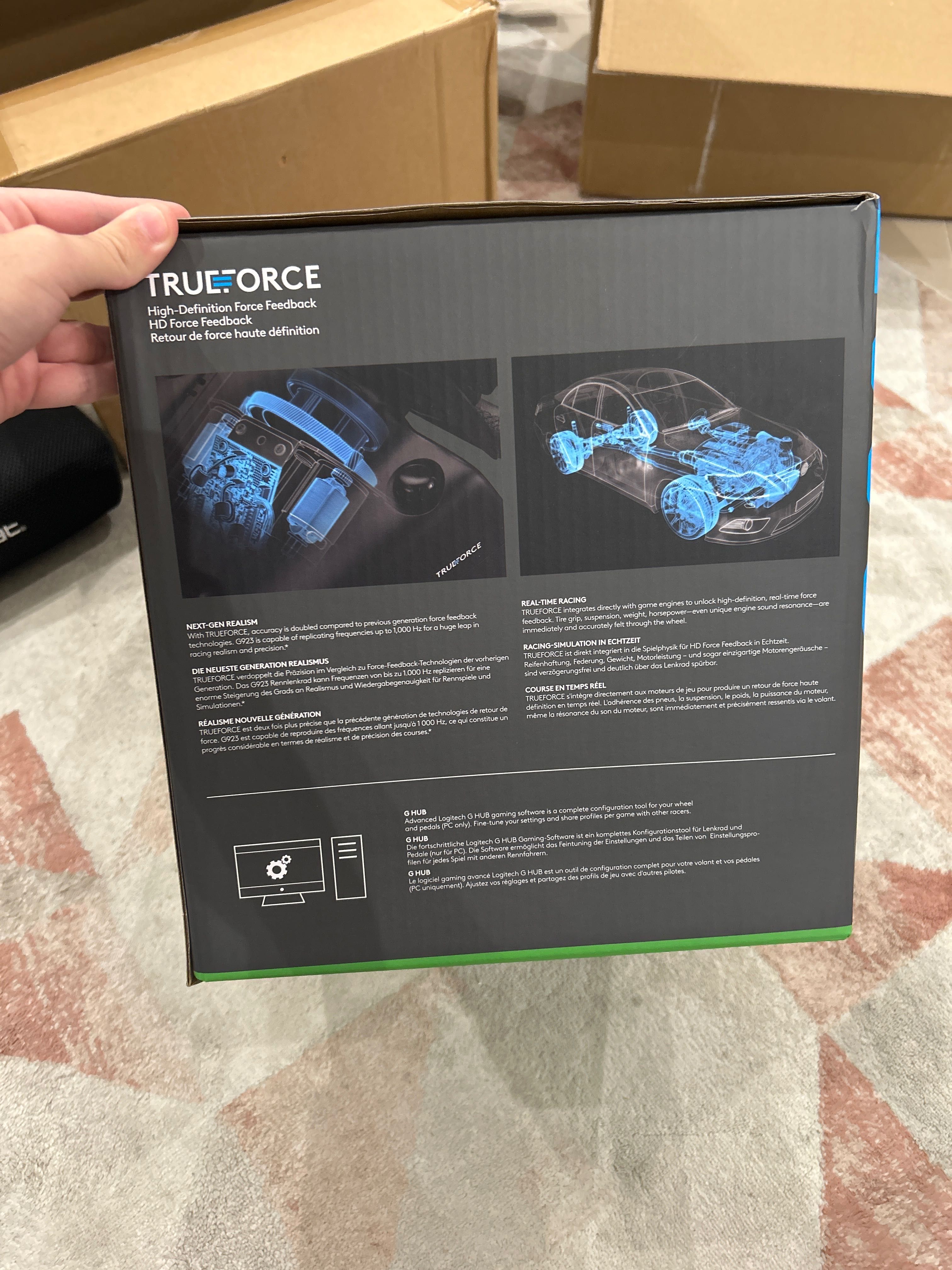 Logitech g923 Xbox/PC Acabado de chegar da loja!