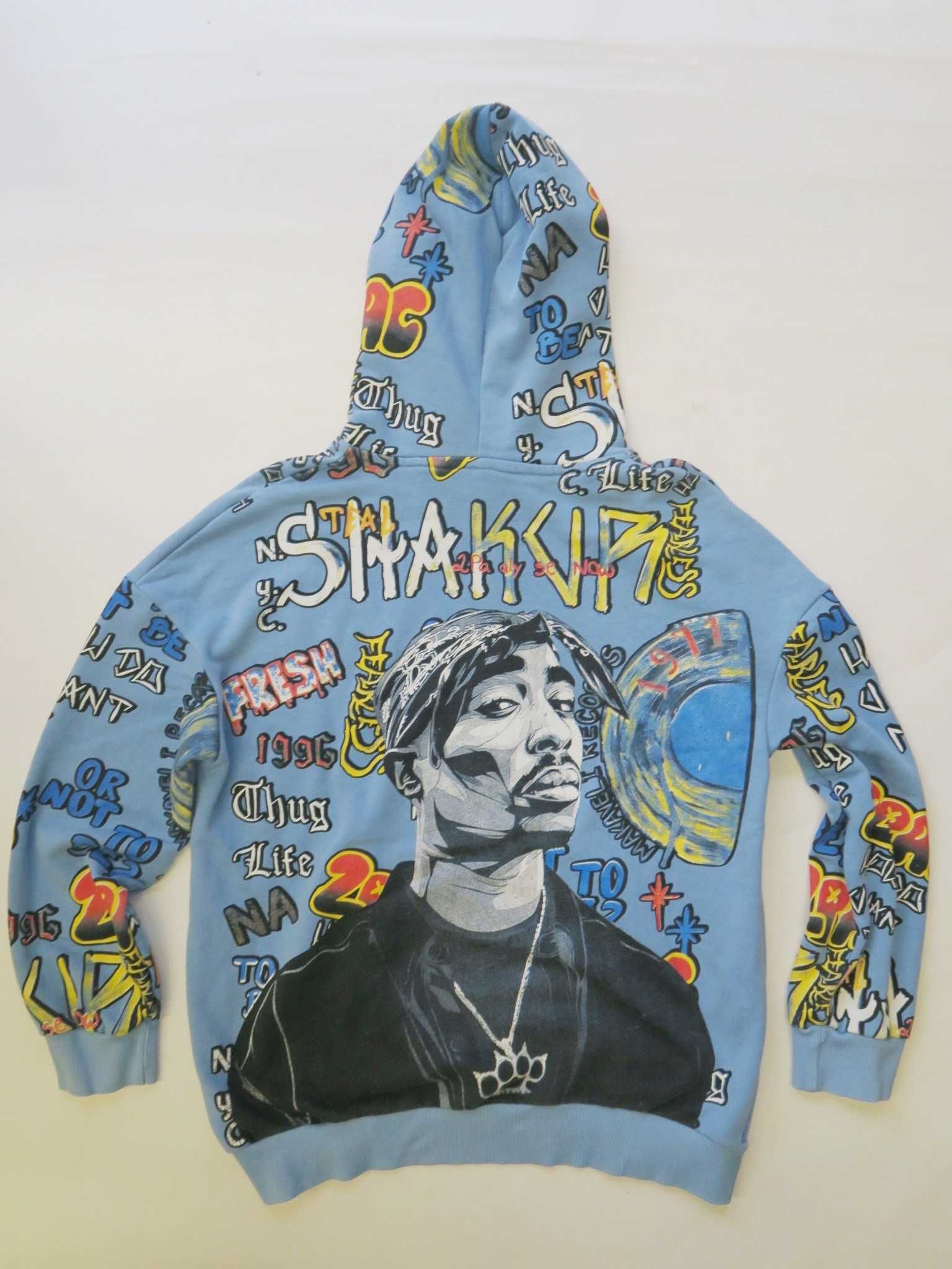 2Pac Shakur bluza hoodie full print M/L