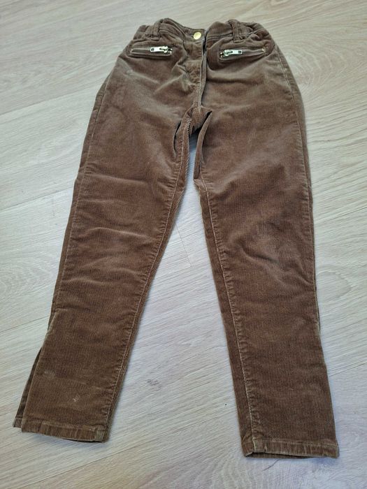 Calça de bombazine Lanidor para menina, tamanho 10