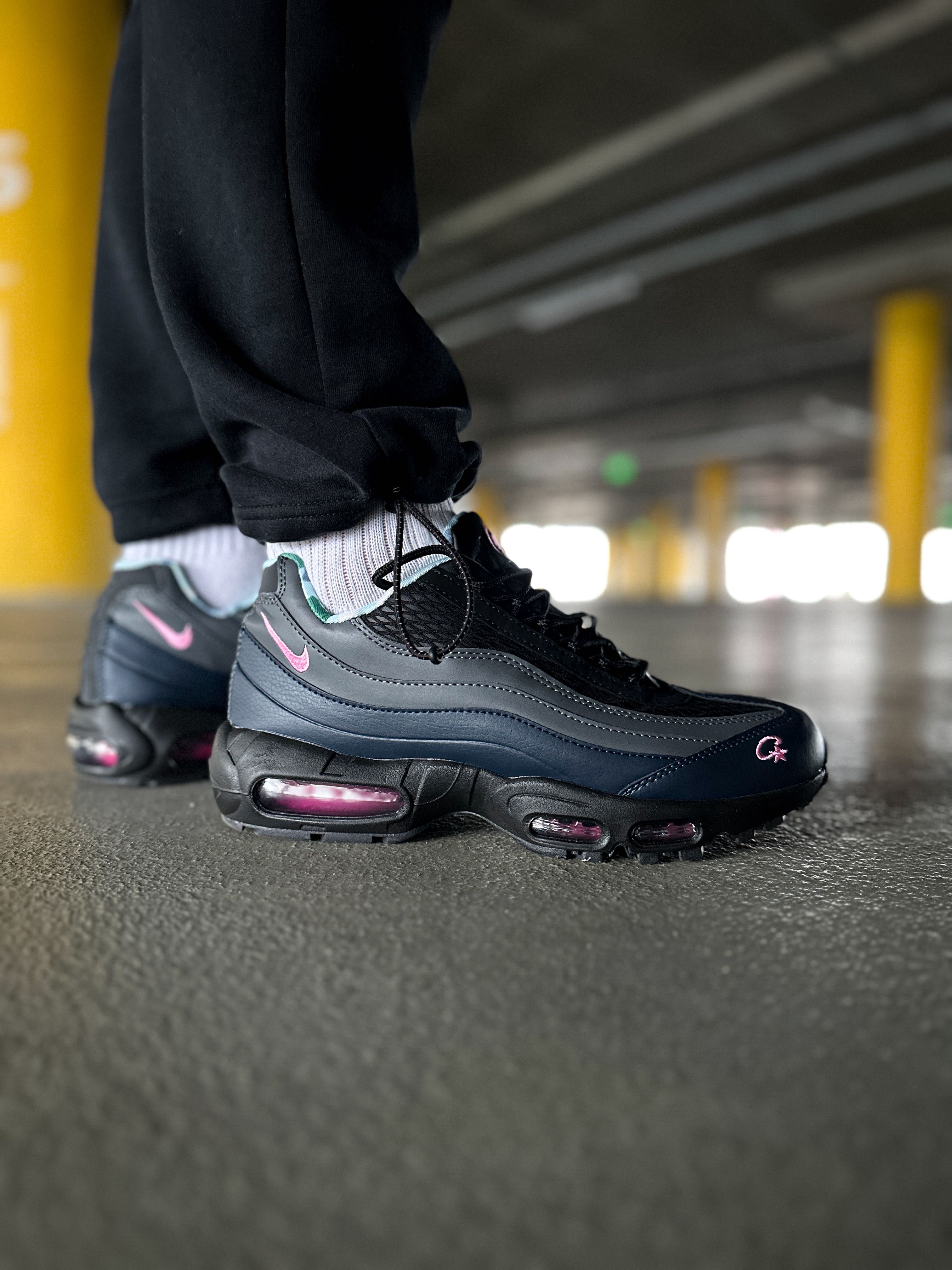 Мужские кроссовки Nike Air Max 95 SP Corteiz "Pink" Размеры 41-45