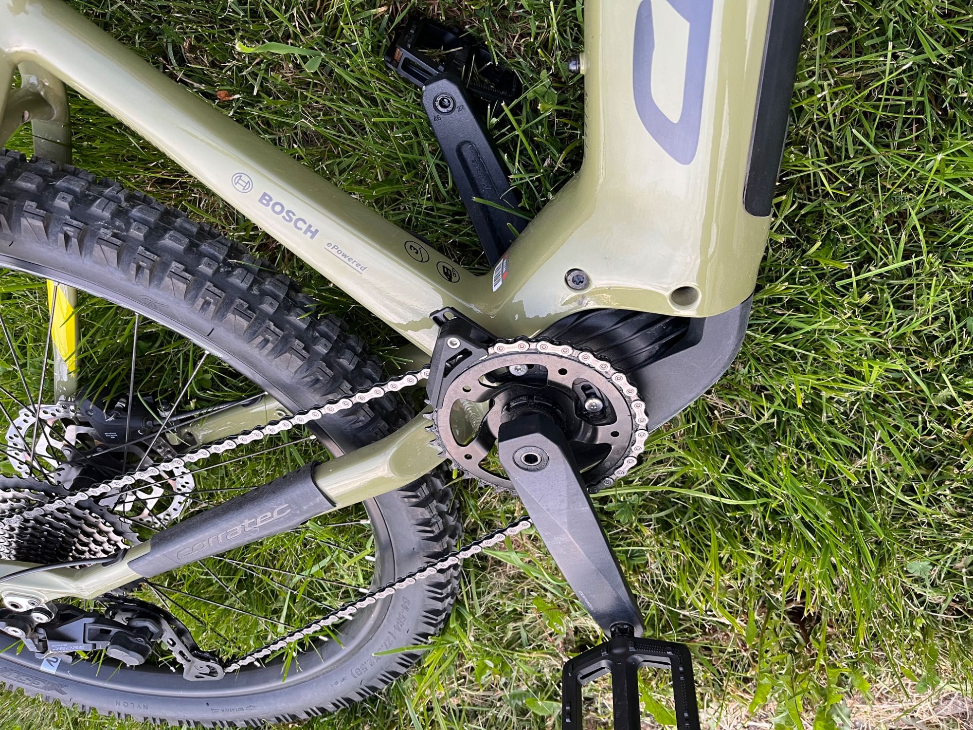Rower elektryczny CORRATEC Model: E-POWER X VERT ELITE "L" Trek Giant