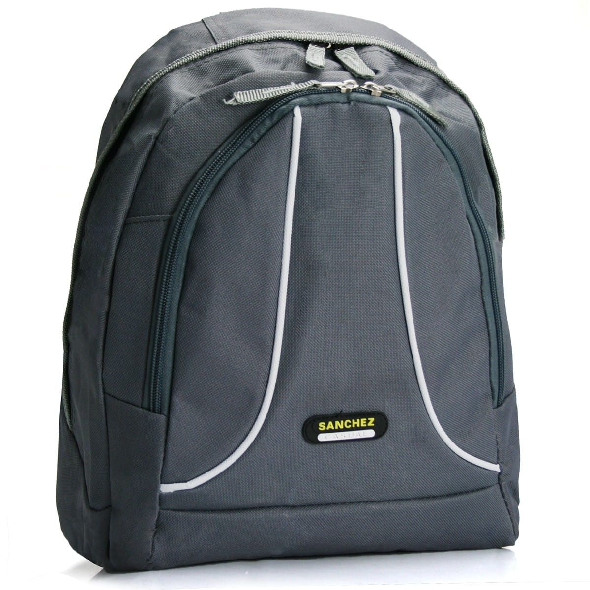 Plecak Nylon NI-0862 Szary – Lekki i Stylowy