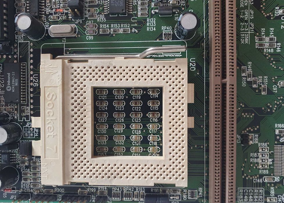 Motherboard EXP8661, Socket 7, Baby AT64740372896386122