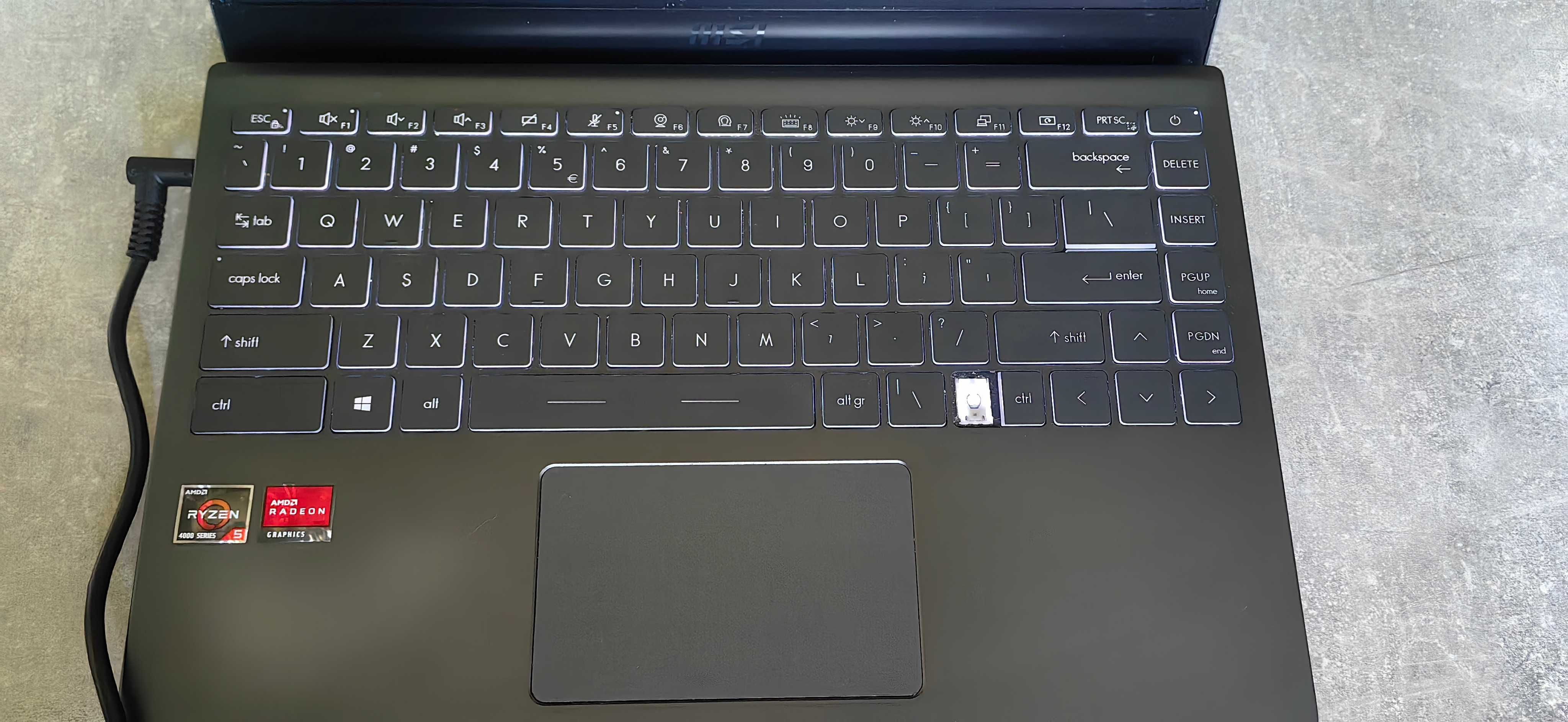 Laptop MSI Modern 14 B4MW-402PL R5 4500U/16/512GB stan db