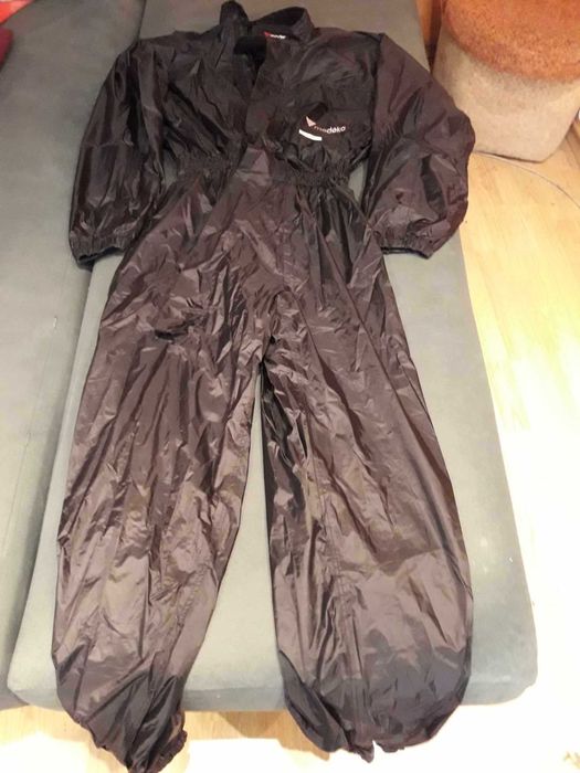 MODEKA Scotchlite kombinezon przeciwdeszczowy,buty,rękawice Black Rain