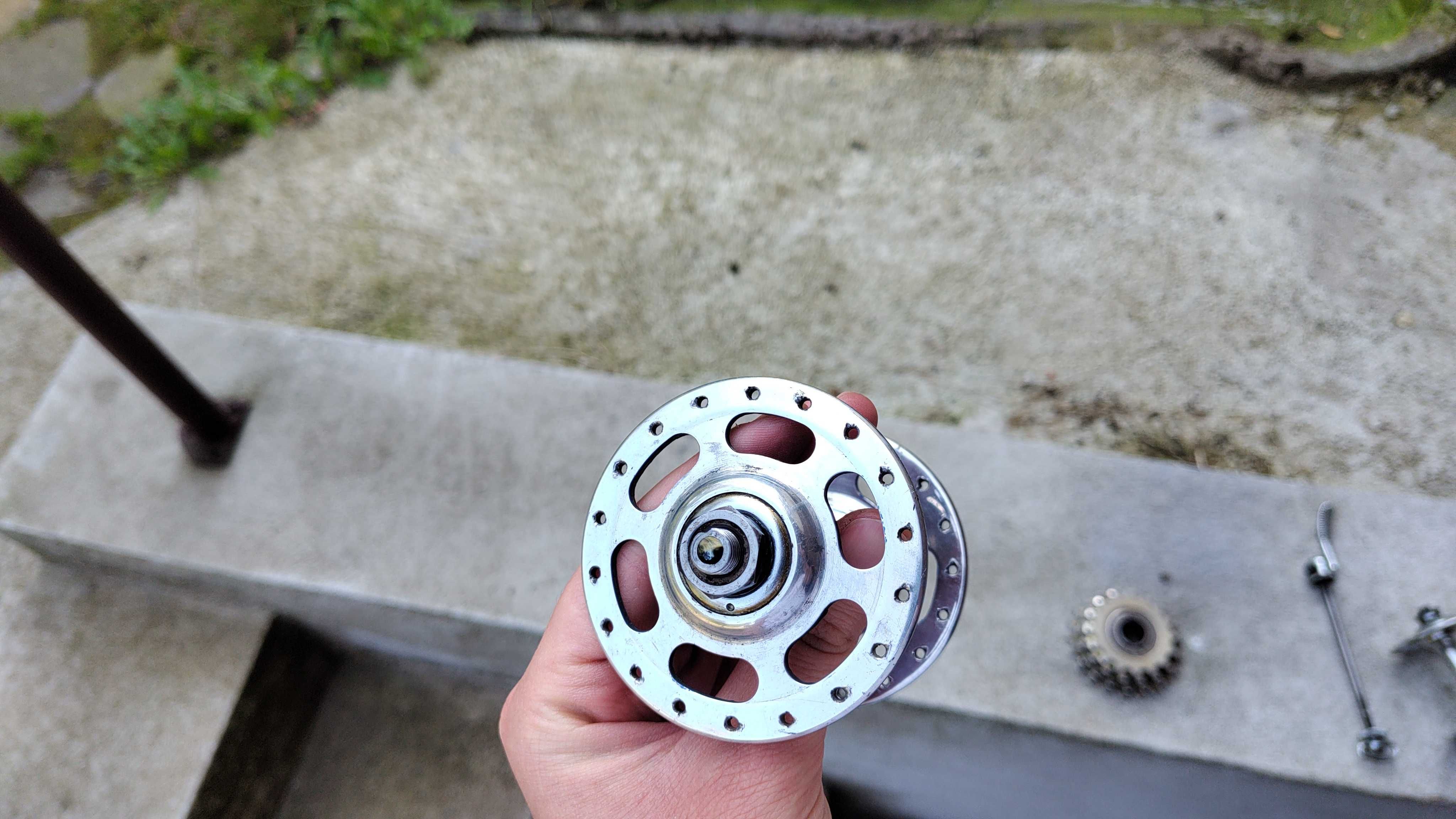 Piasty Campagnolo "No Record" 36 szprych - wysoki kołnierz
