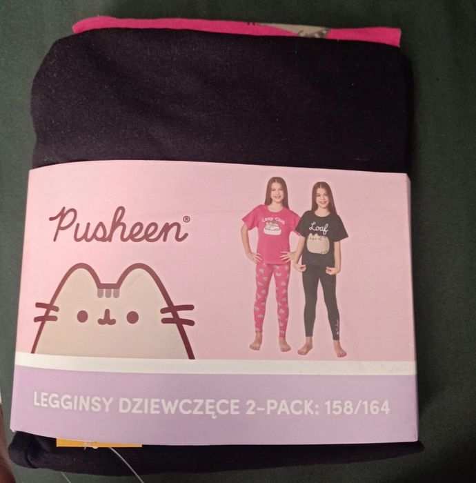 Leginsy dziewczęce Pusheen 2-pack 158/164