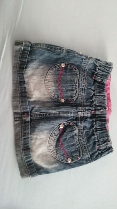 Spódniczka spódnica jeans dzins 90 cm