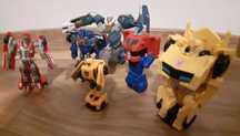 Transformers auto ciężarówka poduszkowiec 6 szt.