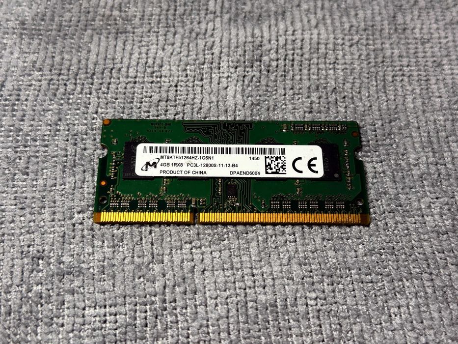 Pamięć RAM Micron DDR3 4 GB MT8KTF51264HZ-1G6N1