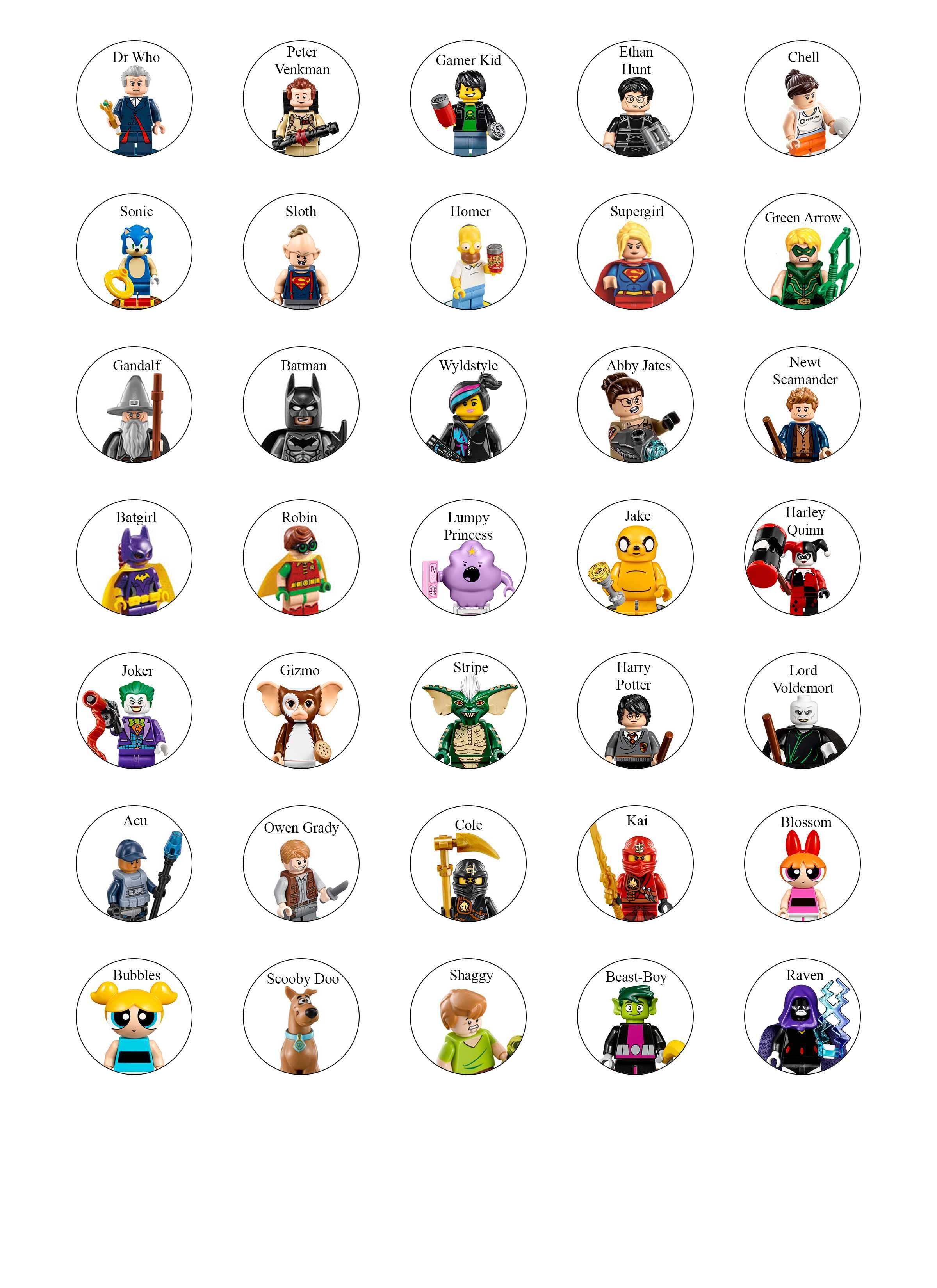 Lego Dimensions zamienniki dla postaci i pojazdów