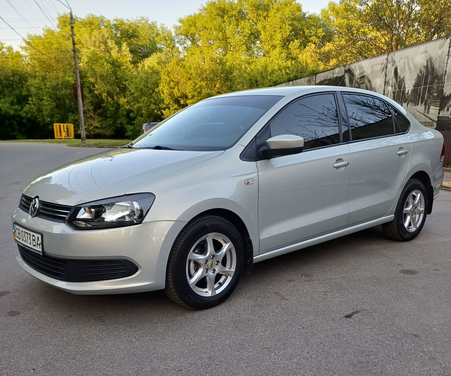 Фольксваген поло, Volkswagen Polo. авто пройшло тільки обкатку