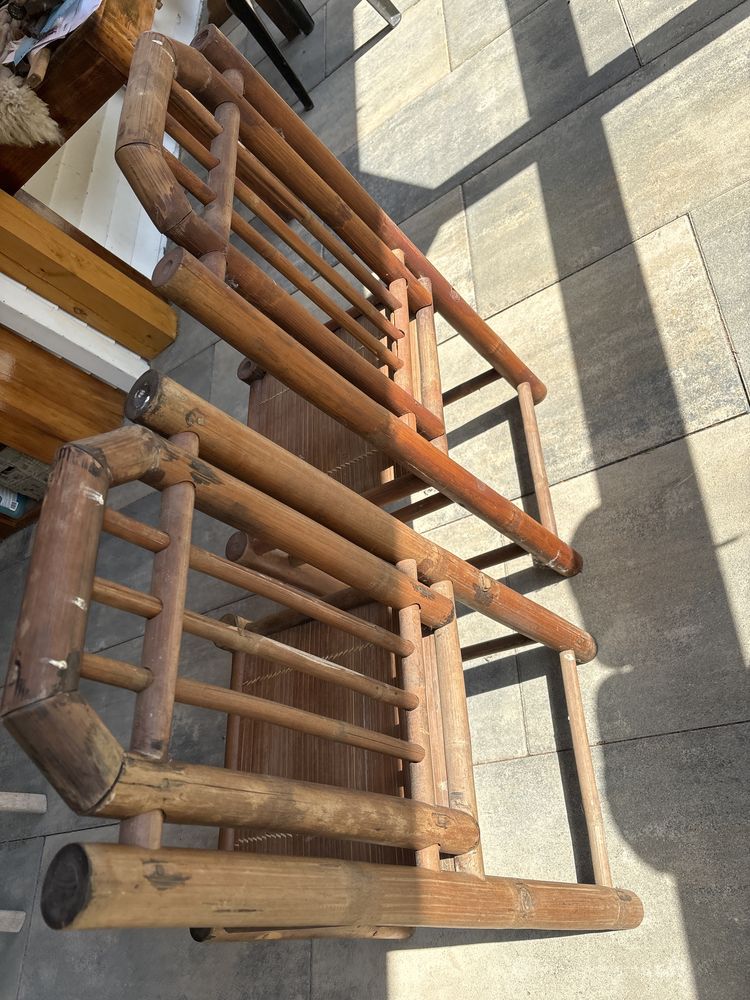 Krzeslo bambusowe