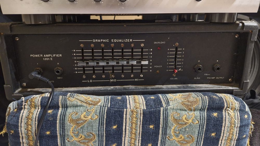 Power Amplifier 1201e wzmacniacz koncowka mocy